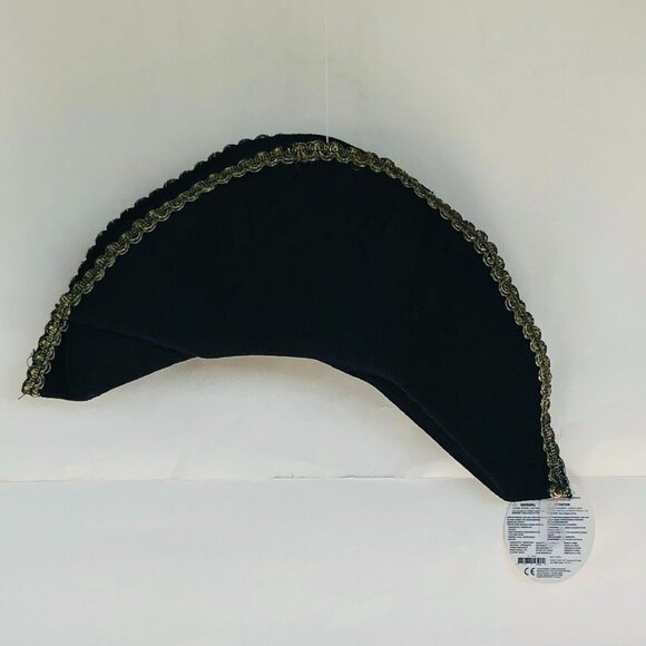 New w/Tag-Great Pretenders Pirate Captain Hook Hat Black (Hat only) - Picture 6 of 12